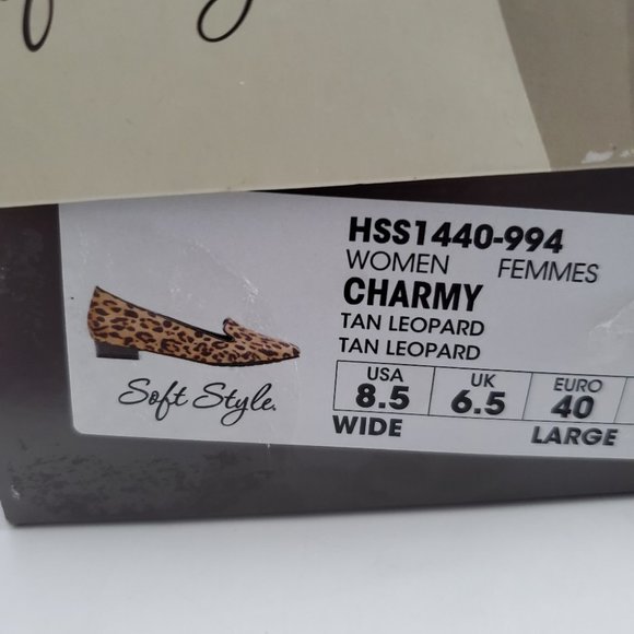 Soft Style Women's Charmy Stiletto, Leopard, 8.5W - Picture 11 of 11